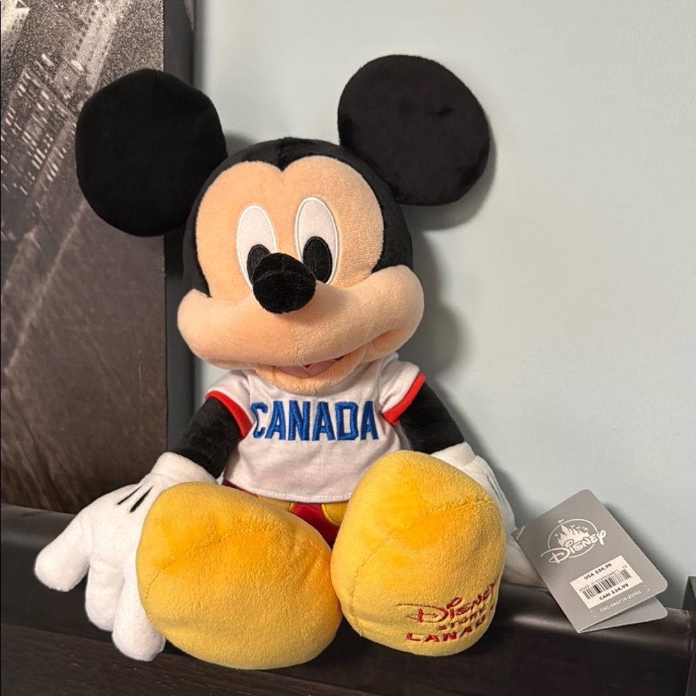 Disney Mickey Mouse Canada Disney Store Exclusive Plush